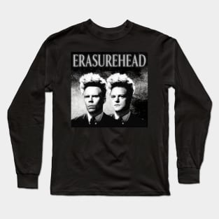 Erasurehead ))(( Erasure Eraserhead Mash-Up Long Sleeve T-Shirt